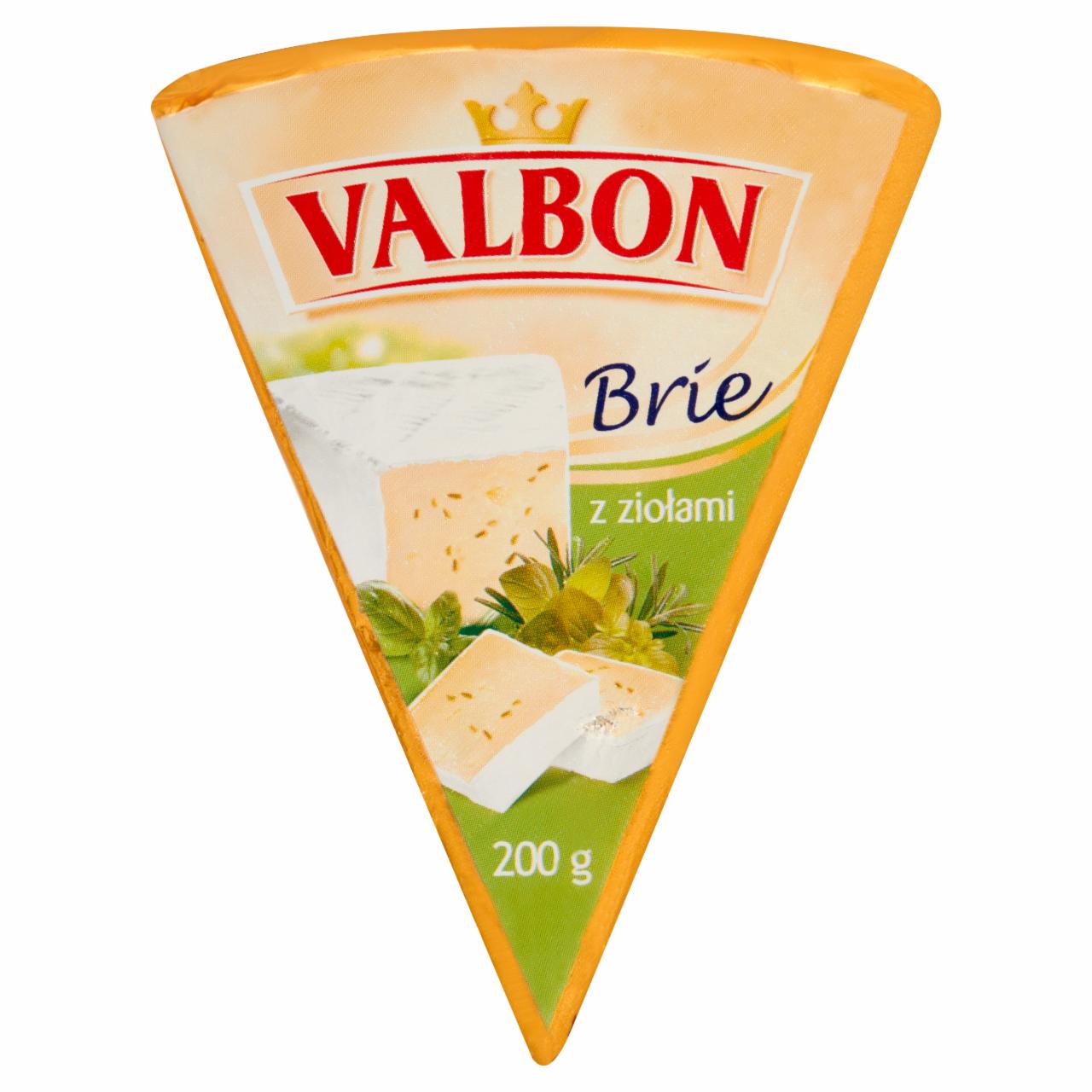 Zdjęcia - Valbon Brie z ziołami 200 g