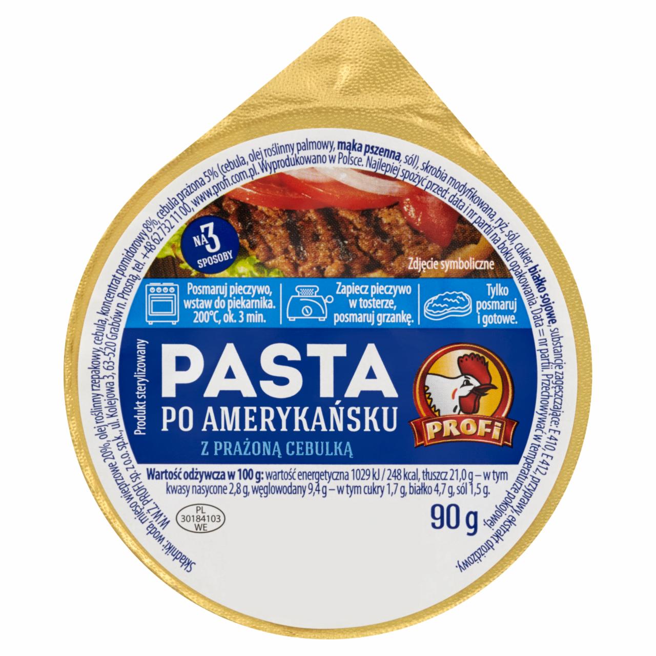 Zdjęcia - Profi Pasta po amerykańsku z prażoną cebulką 90 g