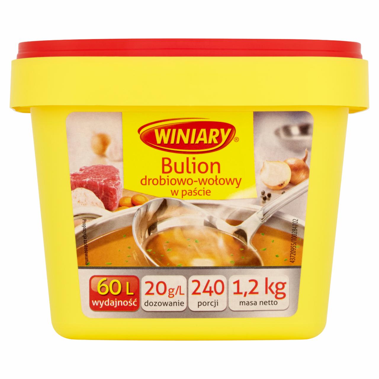 Zdjęcia - Winiary Bulion drobiowo-wołowy w paście 1,2 kg