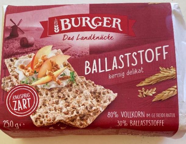 Zdjęcia - Das landknäcke fibre ballaststoff Burger