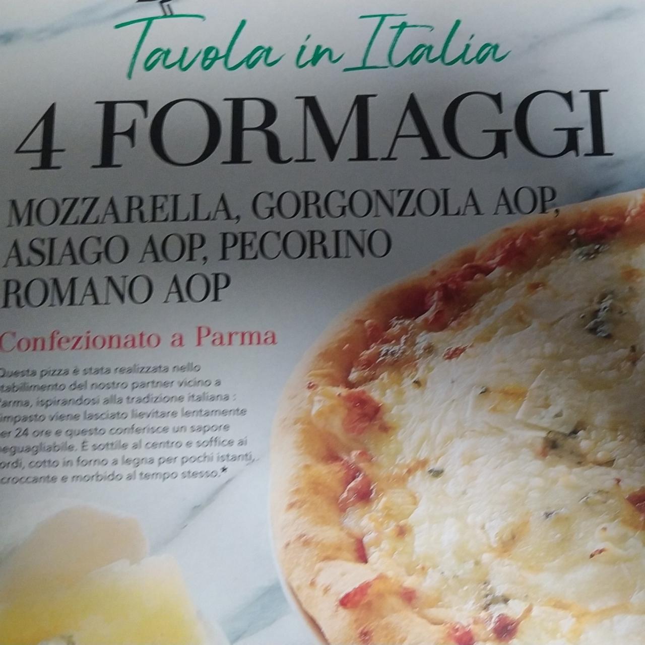 Zdjęcia - 4 formaggi Tavola in Italia pizza Auchan