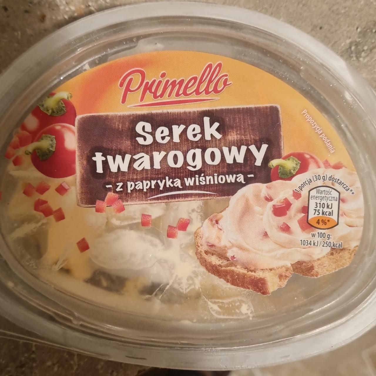 Zdjęcia - Ser twarogowy z papryką wiśniową Primello