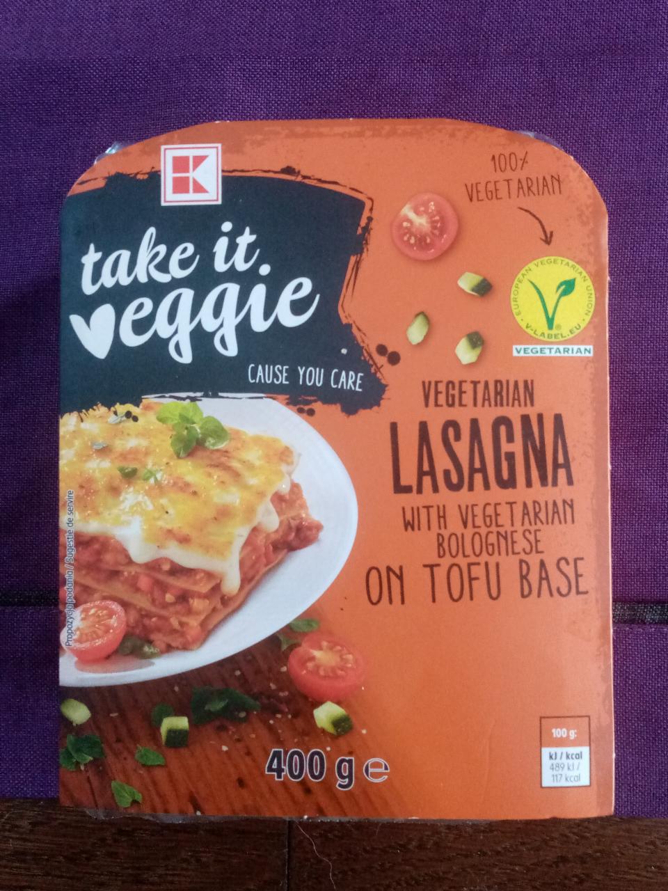 Zdjęcia - take it veggie vegetarian lasagna