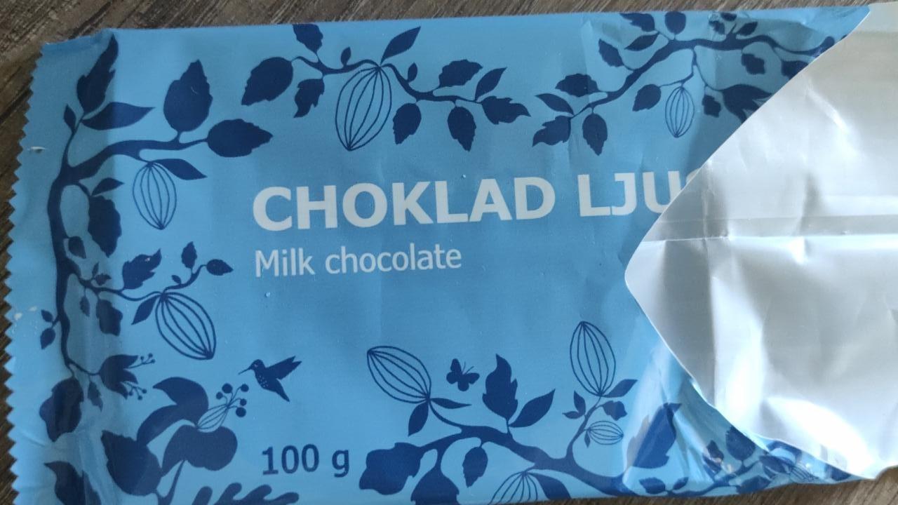 Zdjęcia - Choklad czekolada mleczna Ikea