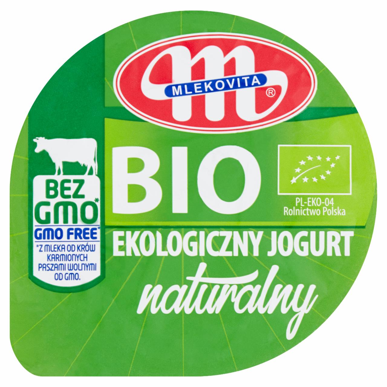 Zdjęcia - Mlekovita BIO Ekologiczny jogurt naturalny 200 g