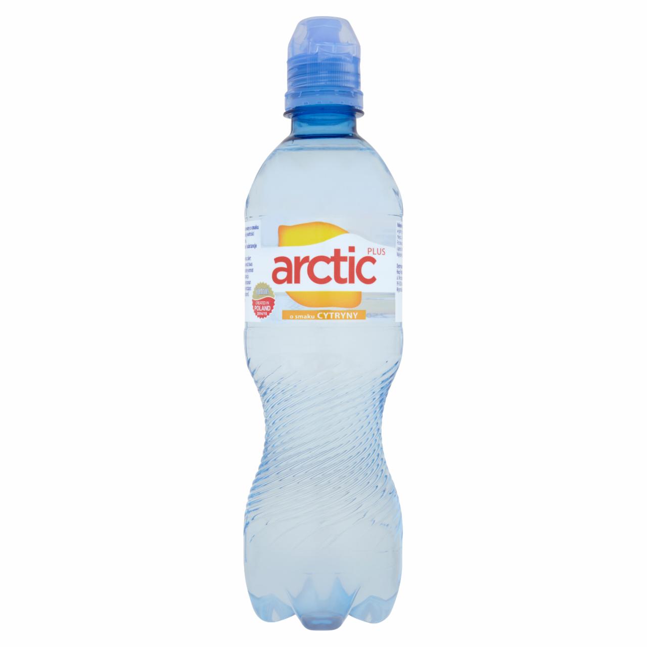 Zdjęcia - Arctic Plus o smaku cytryny Napój niegazowany 500 ml