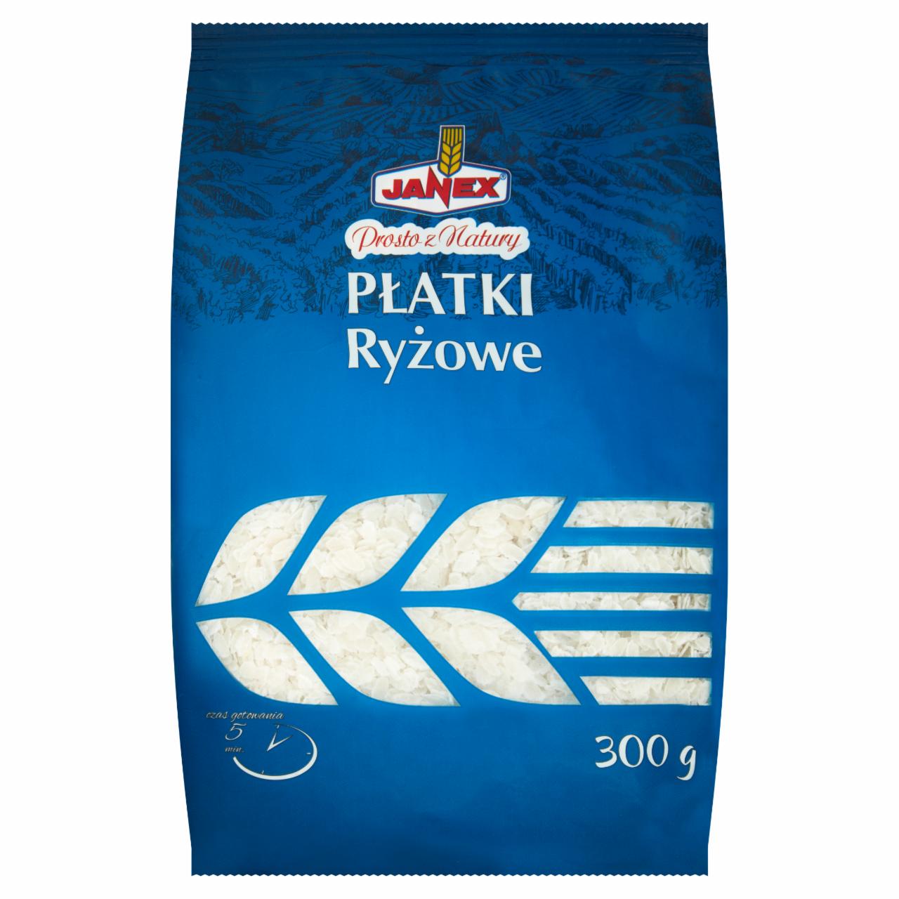 Zdjęcia - Janex Płatki ryżowe 300 g