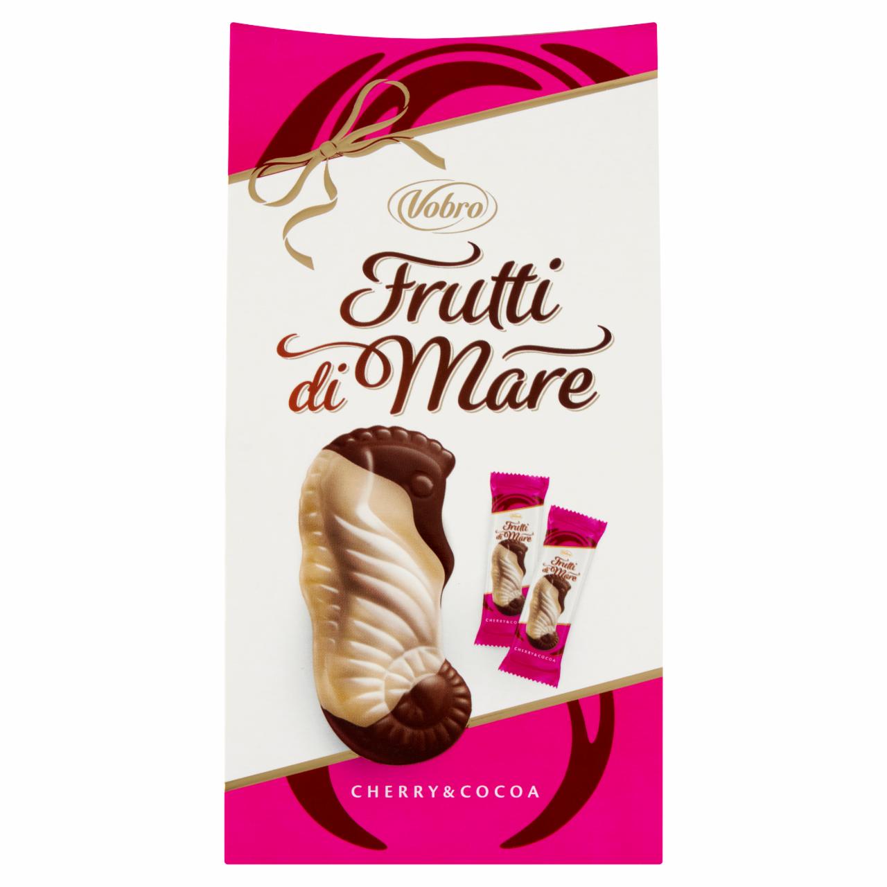 Zdjęcia - Vobro Frutti di Mare Praliny nadziewane kremem kakaowym i nadzieniem wiśniowym 97 g