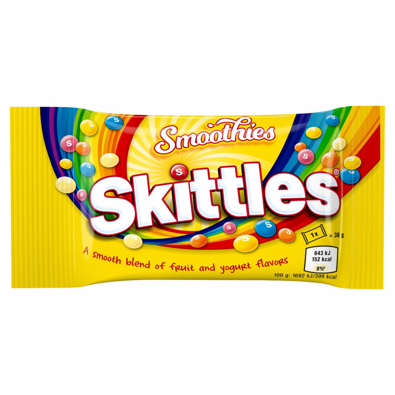 Zdjęcia - Skittles Smoothies Cukierki do żucia 38 g