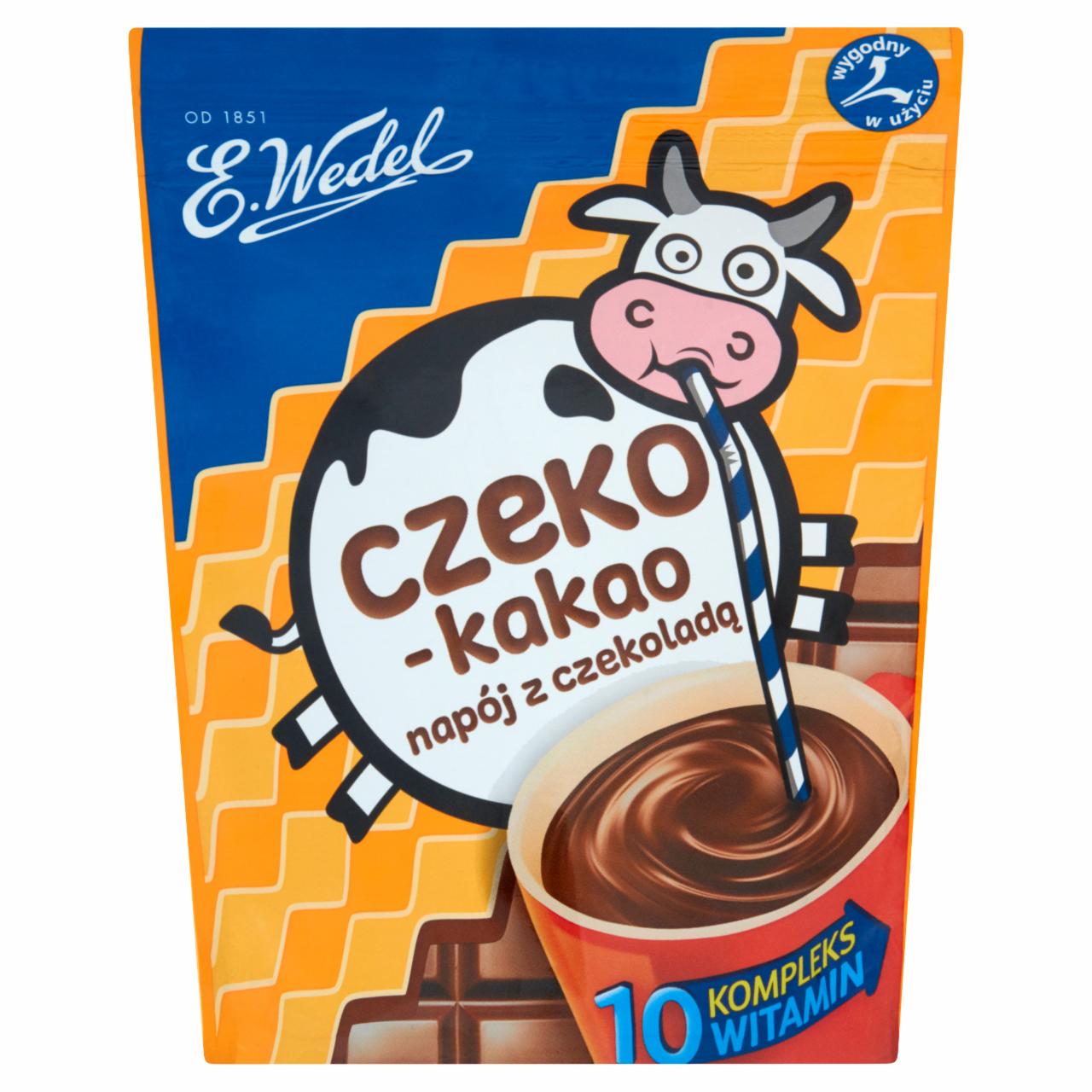 Zdjęcia - E. Wedel Czeko-kakao Napój z czekoladą 200 g