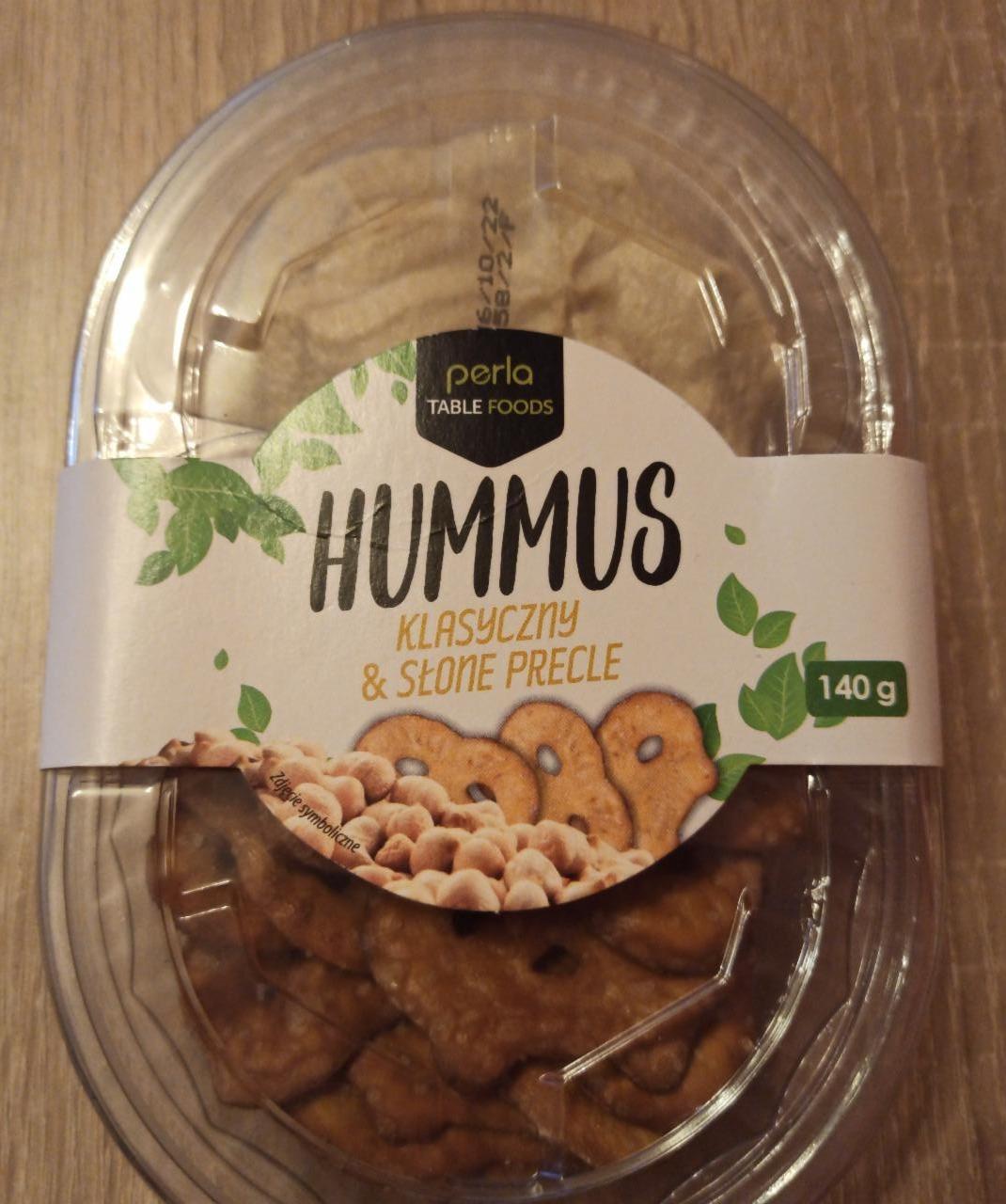 Zdjęcia - Hummus klasyczny & słone precle Perla