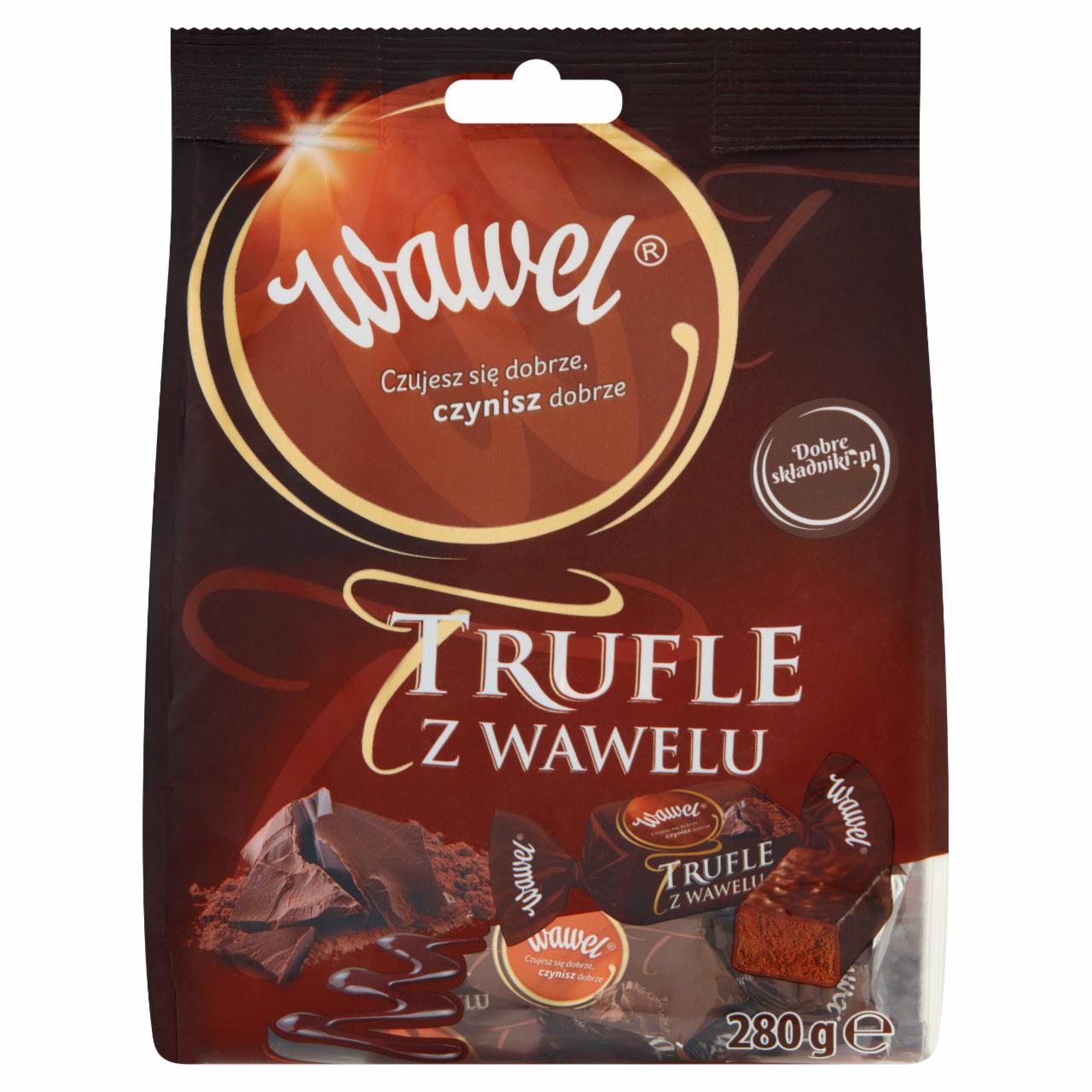 Zdjęcia - Wawel Trufle z Wawelu Cukierki o smaku rumowym w czekoladzie 280 g