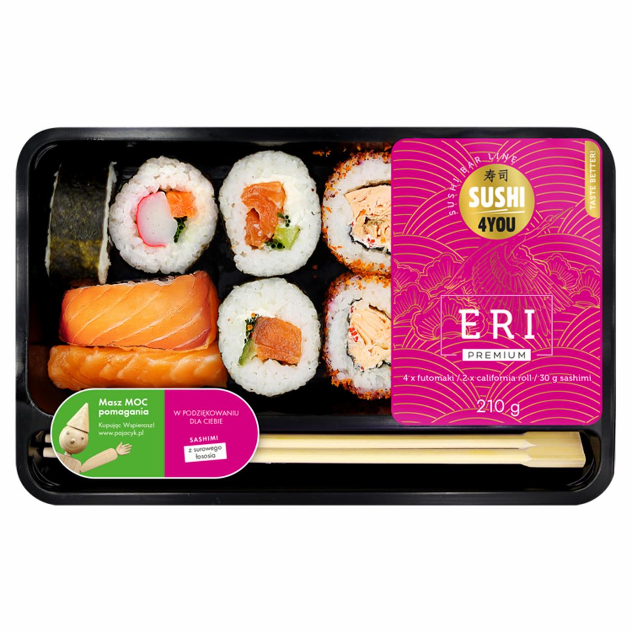 Zdjęcia - Sushi4You Premium Sushi Eri 210 g