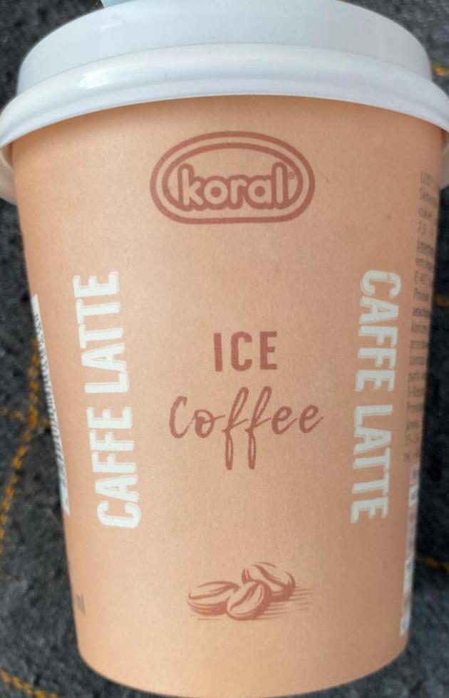 Zdjęcia - Lody Koral ice Coffee caffe latte 