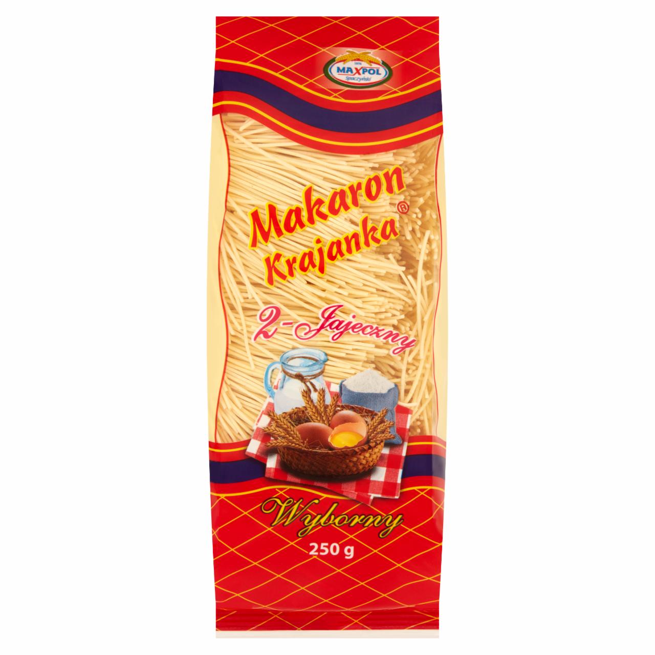 Zdjęcia - Maxpol Makaron 2-jajeczny Krajanka 250 g