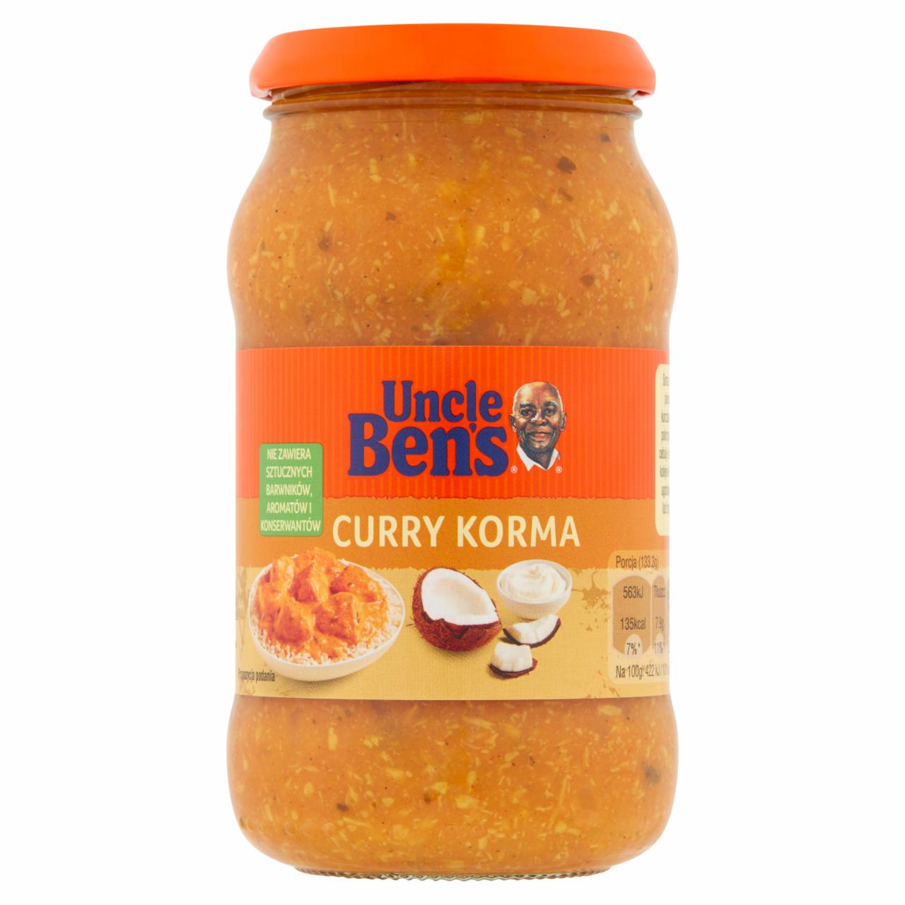 Zdjęcia - Uncle Ben's Sos curry korma 400 g