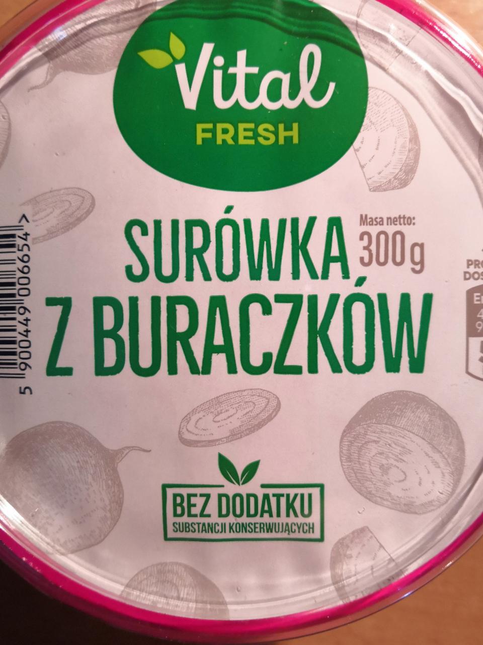 Zdjęcia - Surówka z buraczków Vital fresh