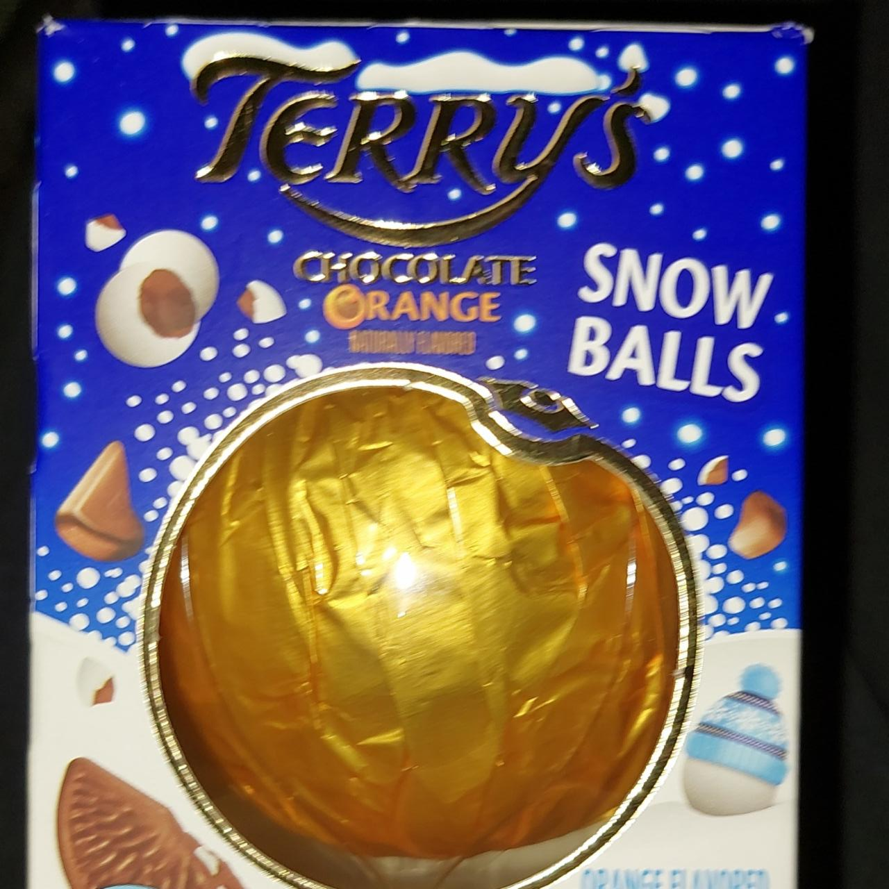 Zdjęcia - Chocolate orange snow balls Terrys