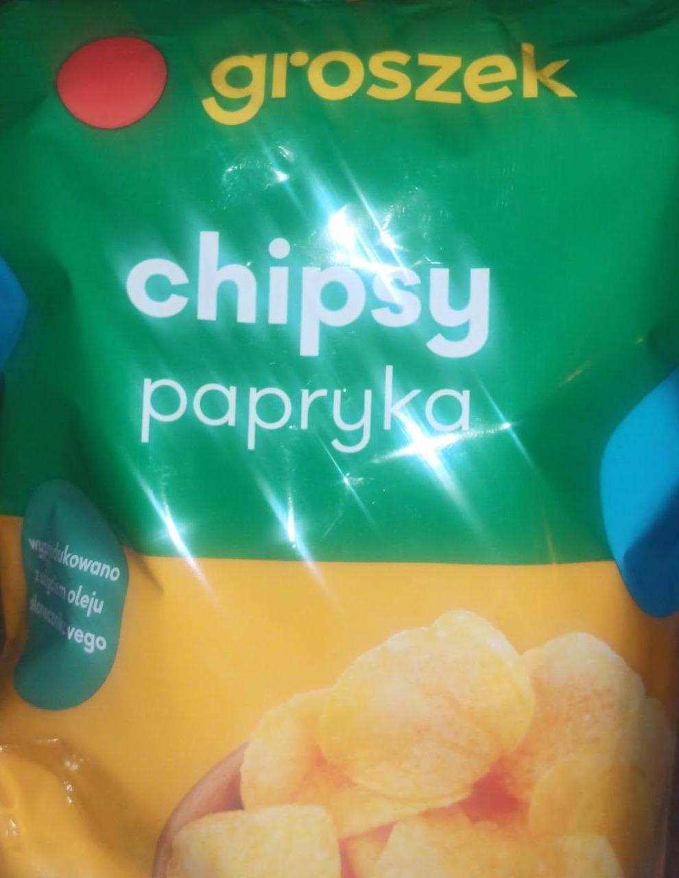 Zdjęcia - Chipsy o smaku paprykowym groszek