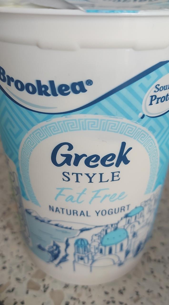 Zdjęcia - Natural yogurt greek style brooklea