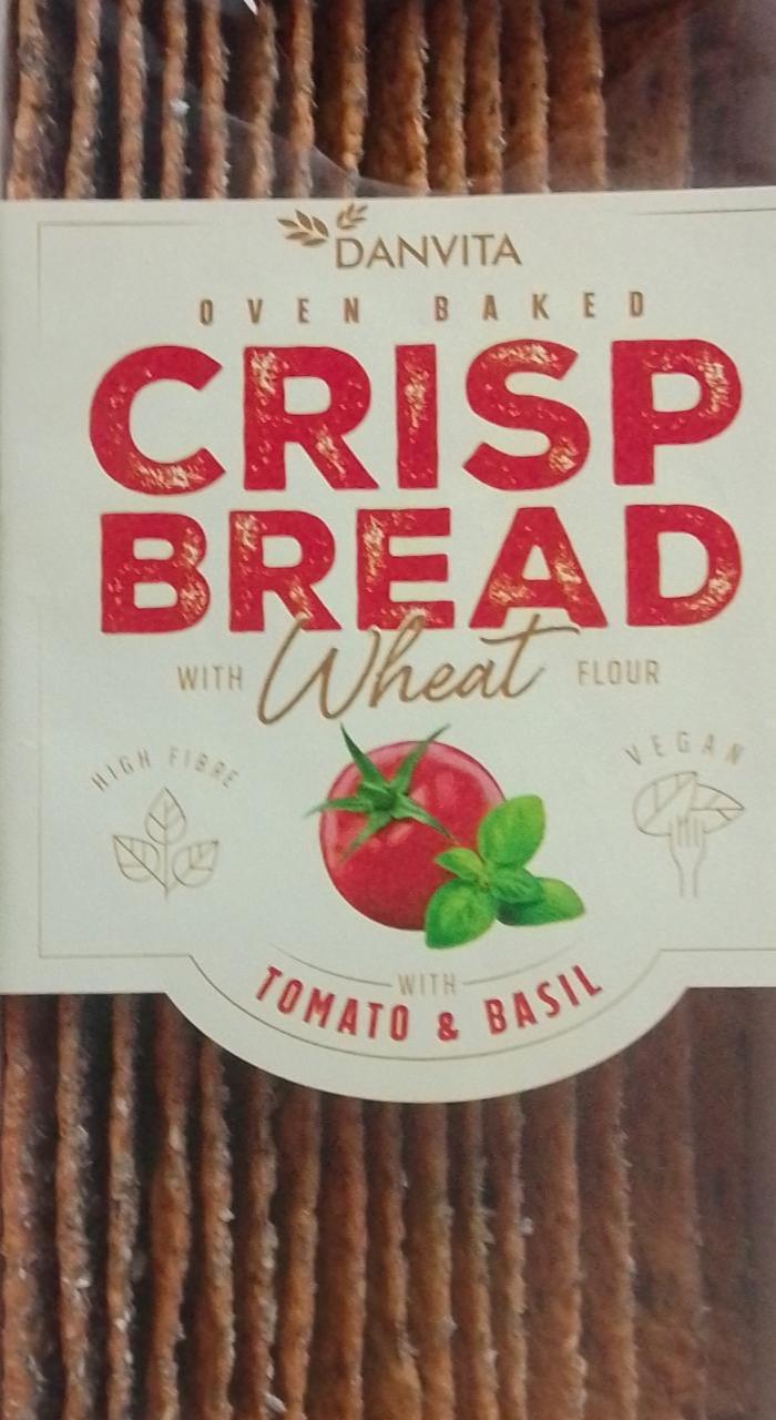 Zdjęcia - Crisp Bread Wheat with Tomato & Basil DanVita