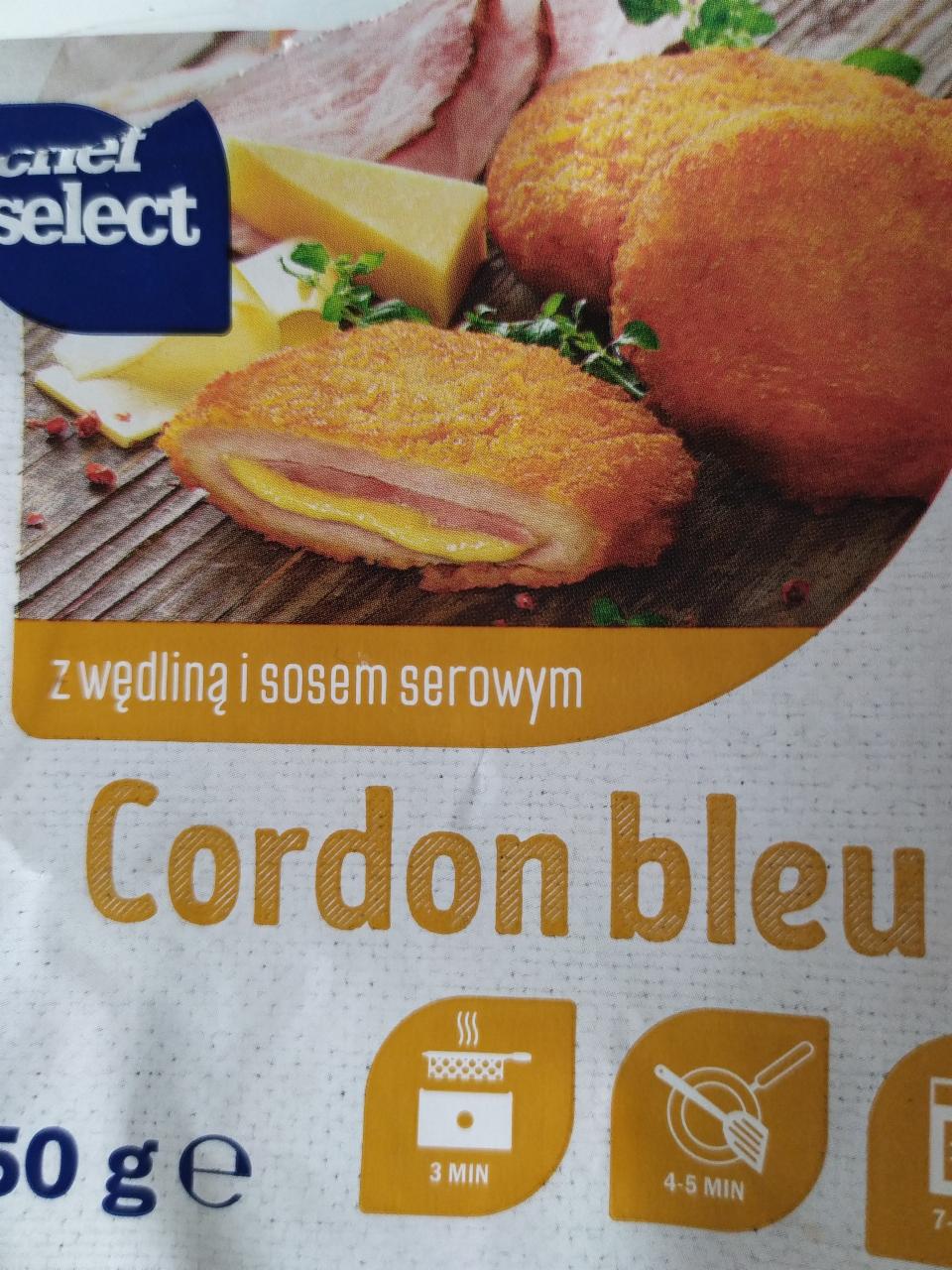 Zdjęcia - Cordon Bleu z wędliną i sosem serowym Chef Select