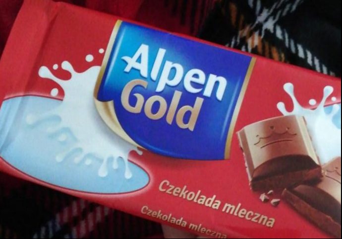 Zdjęcia - Czekolada mleczna Alpen Gold