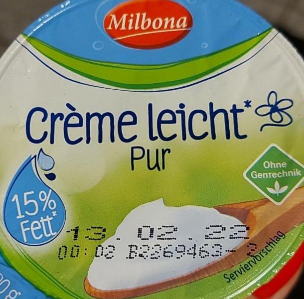 Zdjęcia - Creme Leicht Milbona