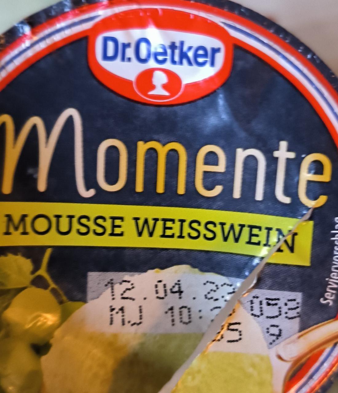 Zdjęcia - Moment mousse weissin Dr.Oetker