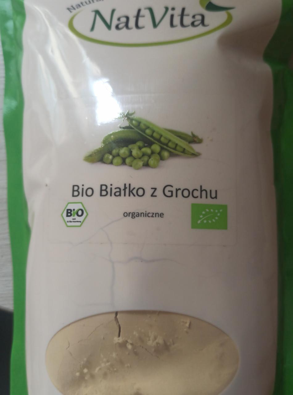 Zdjęcia - bio białko z grochu 80% natvita