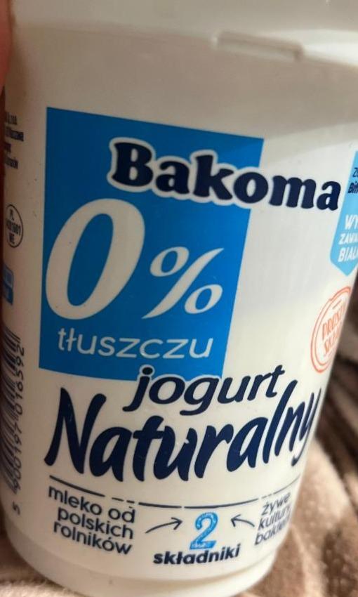 Zdjęcia - Bakoma Jogurt naturalny 350 g