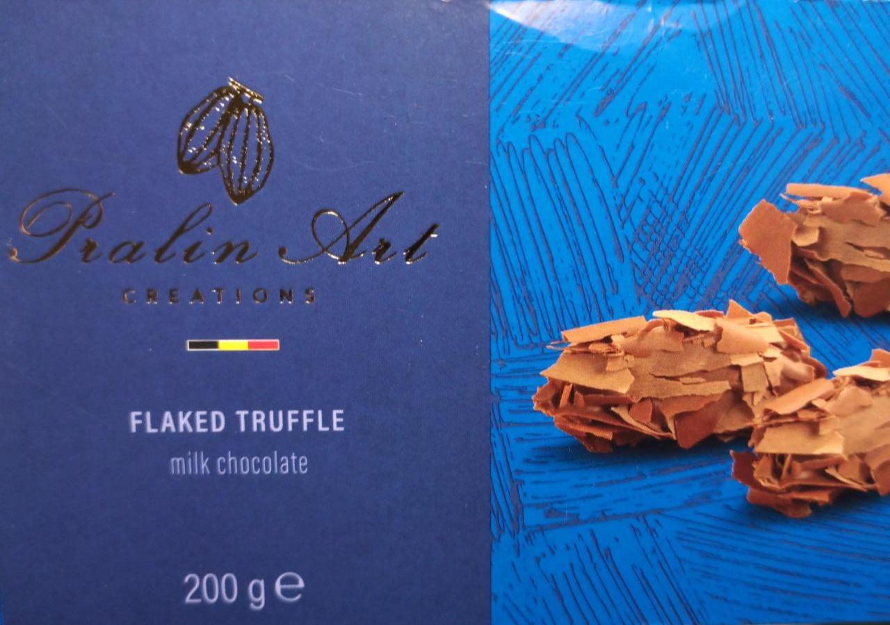 Zdjęcia - Flaked Truffle Milka Chocolate Pralin Art Creations