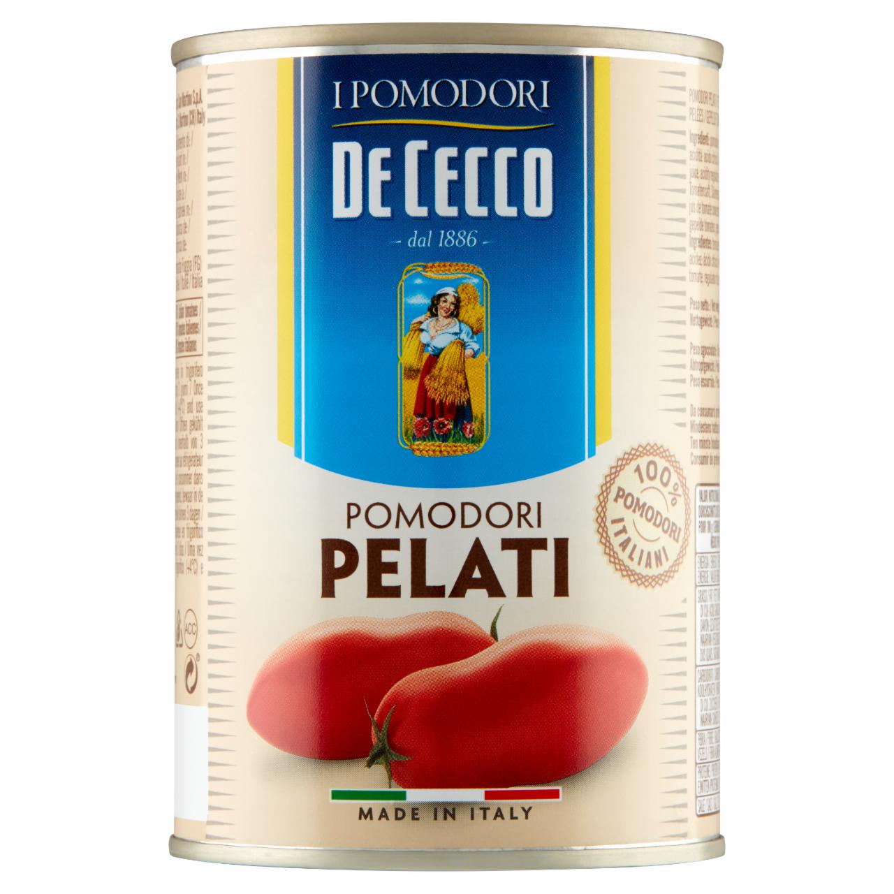 Zdjęcia - De Cecco Pomidory bez skórek 400 g