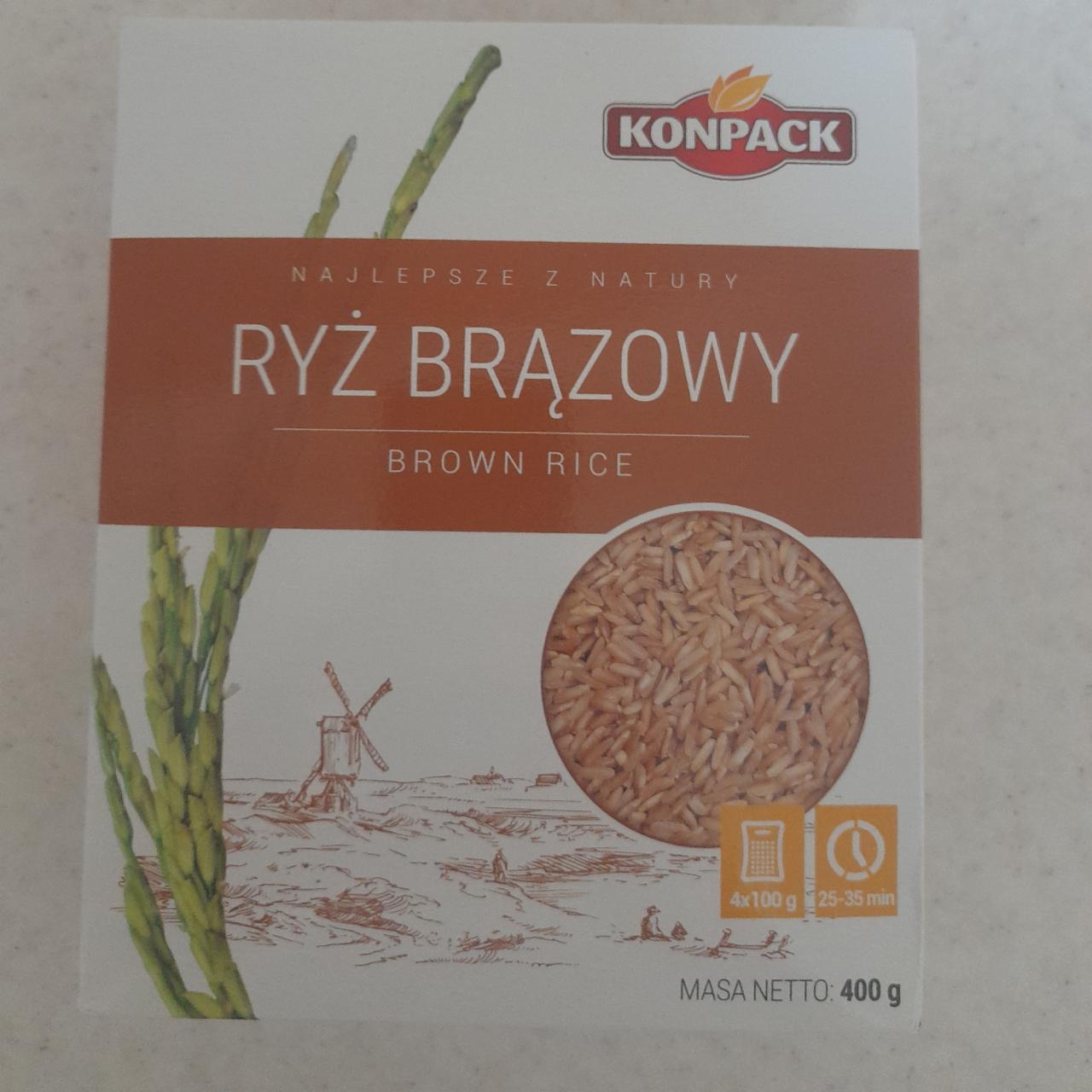 Zdjęcia - Ryż brązowy Konpack