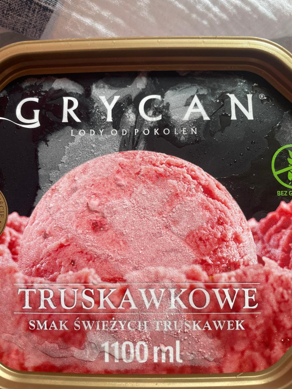 Zdjęcia - Grycan Lody truskawkowe 1100 ml