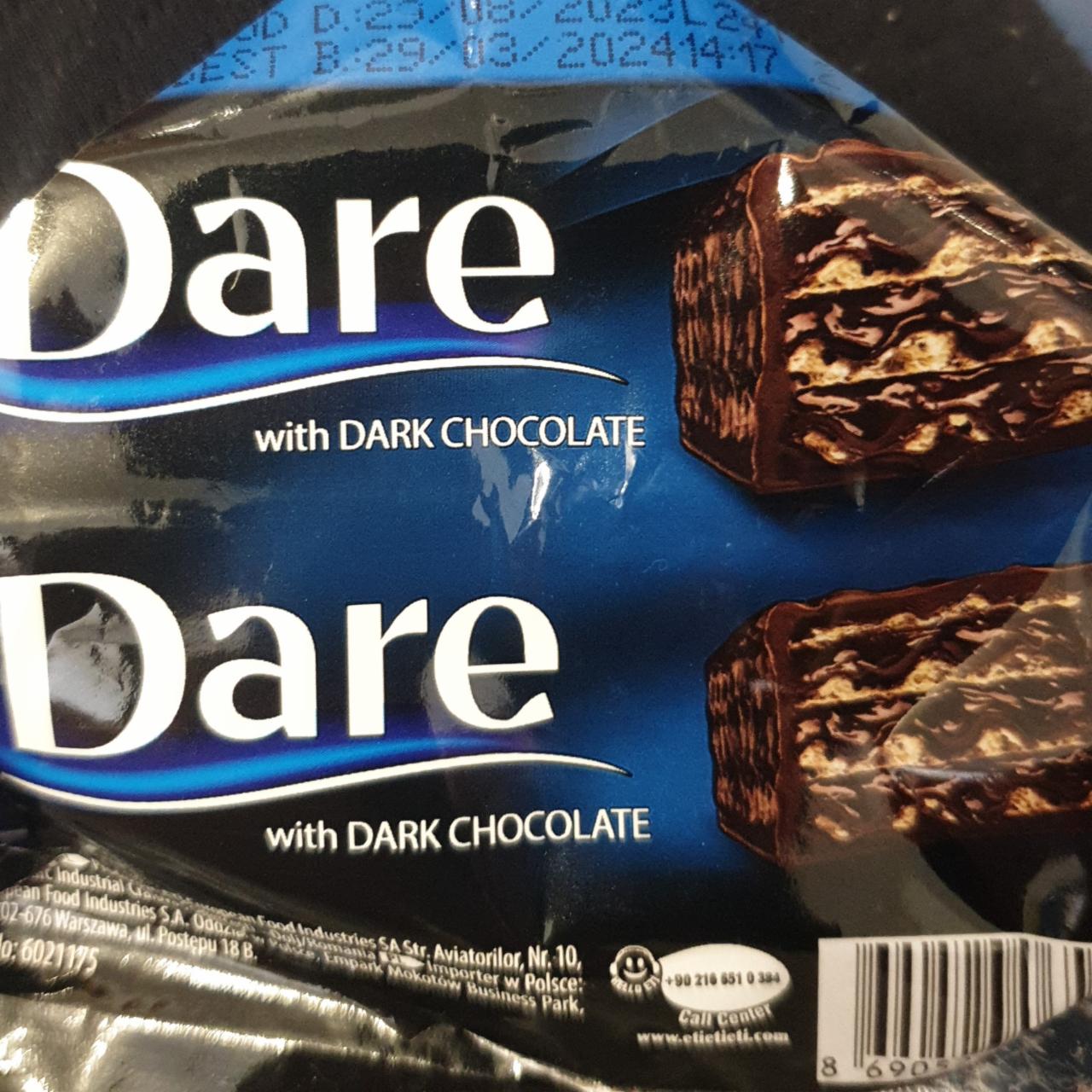 Zdjęcia - Dare witam dark chocolate ETi