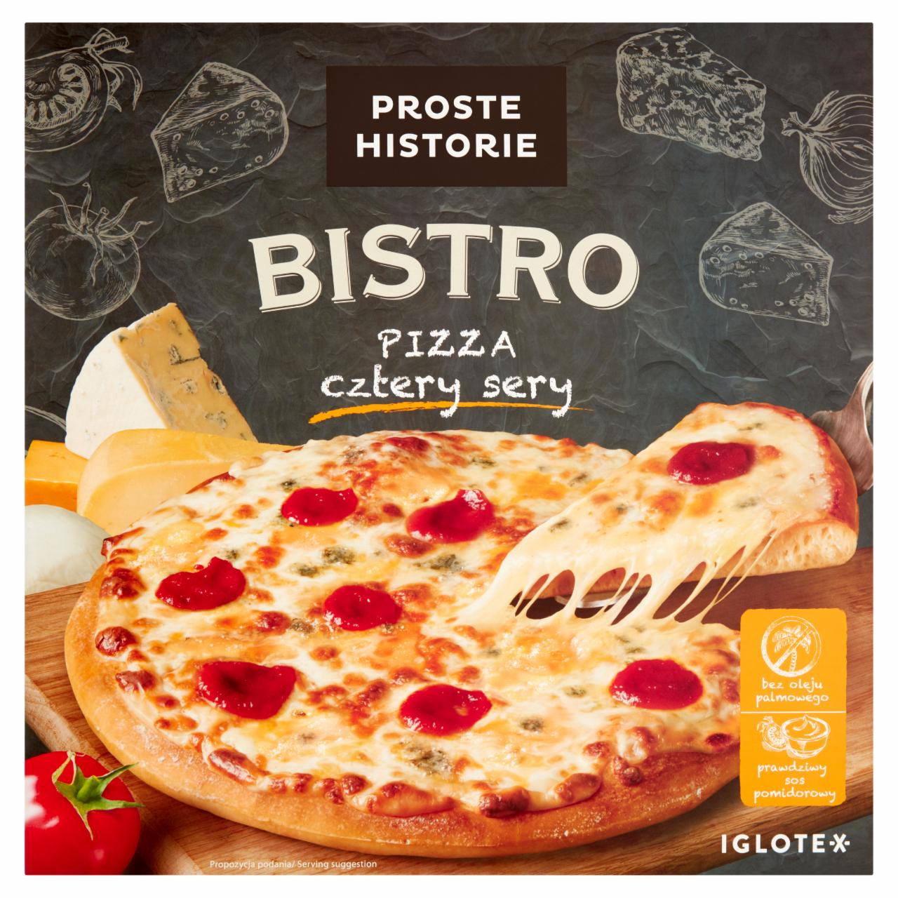 Zdjęcia - Proste Historie Bistro Pizza cztery sery 390 g