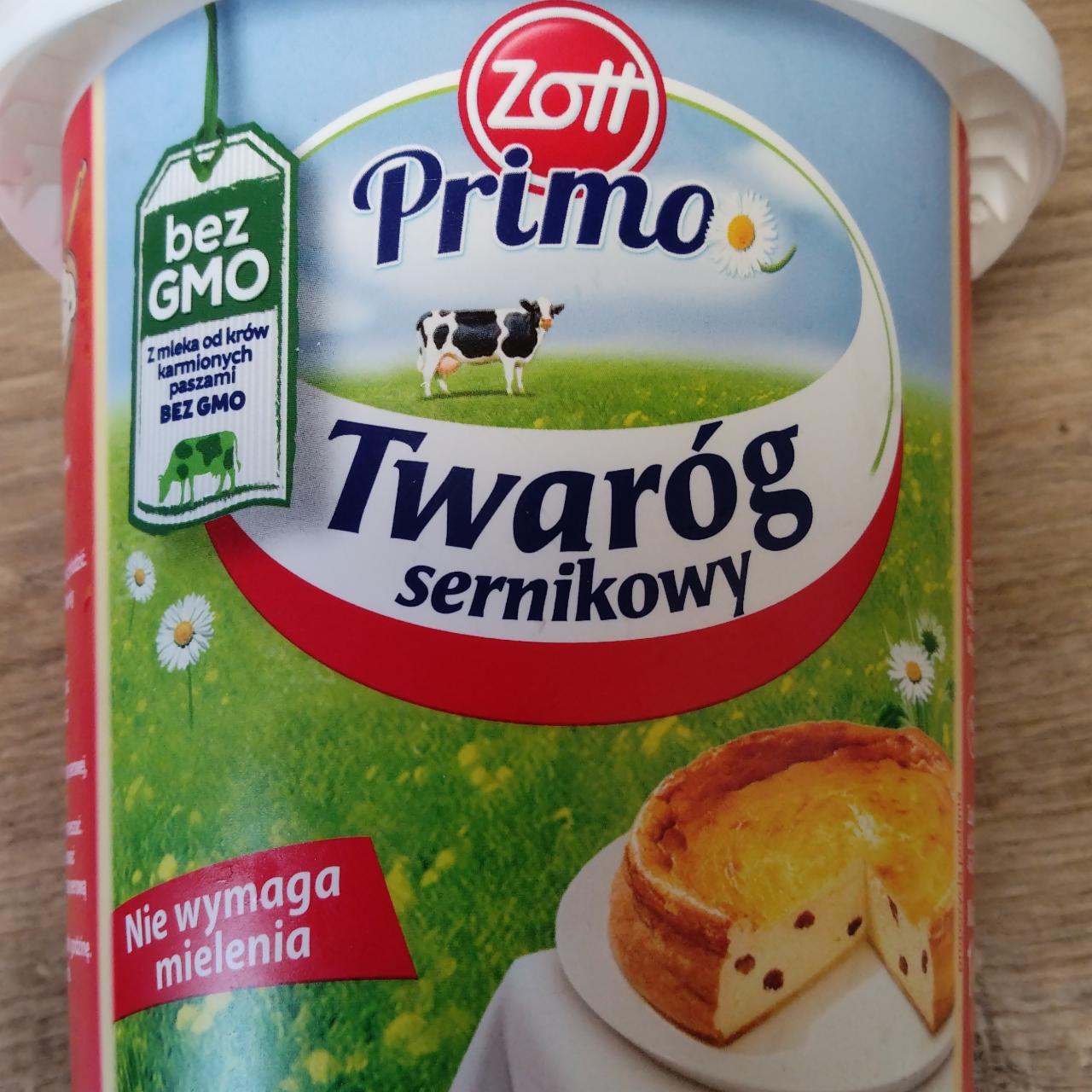 Zdjęcia - Primo Twaróg sernikowy Zott