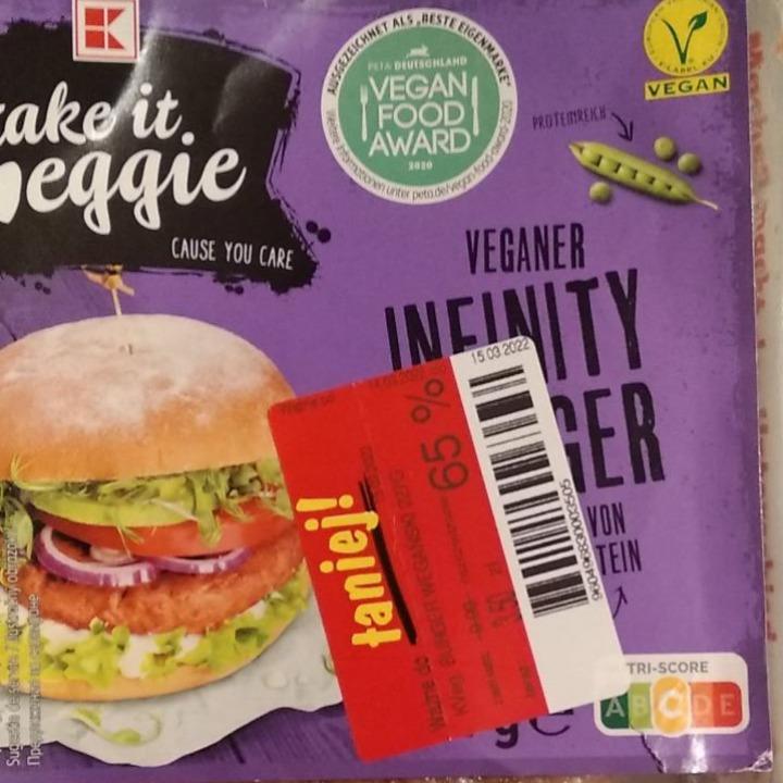 Zdjęcia - Take it veggie veganer infinity burger
