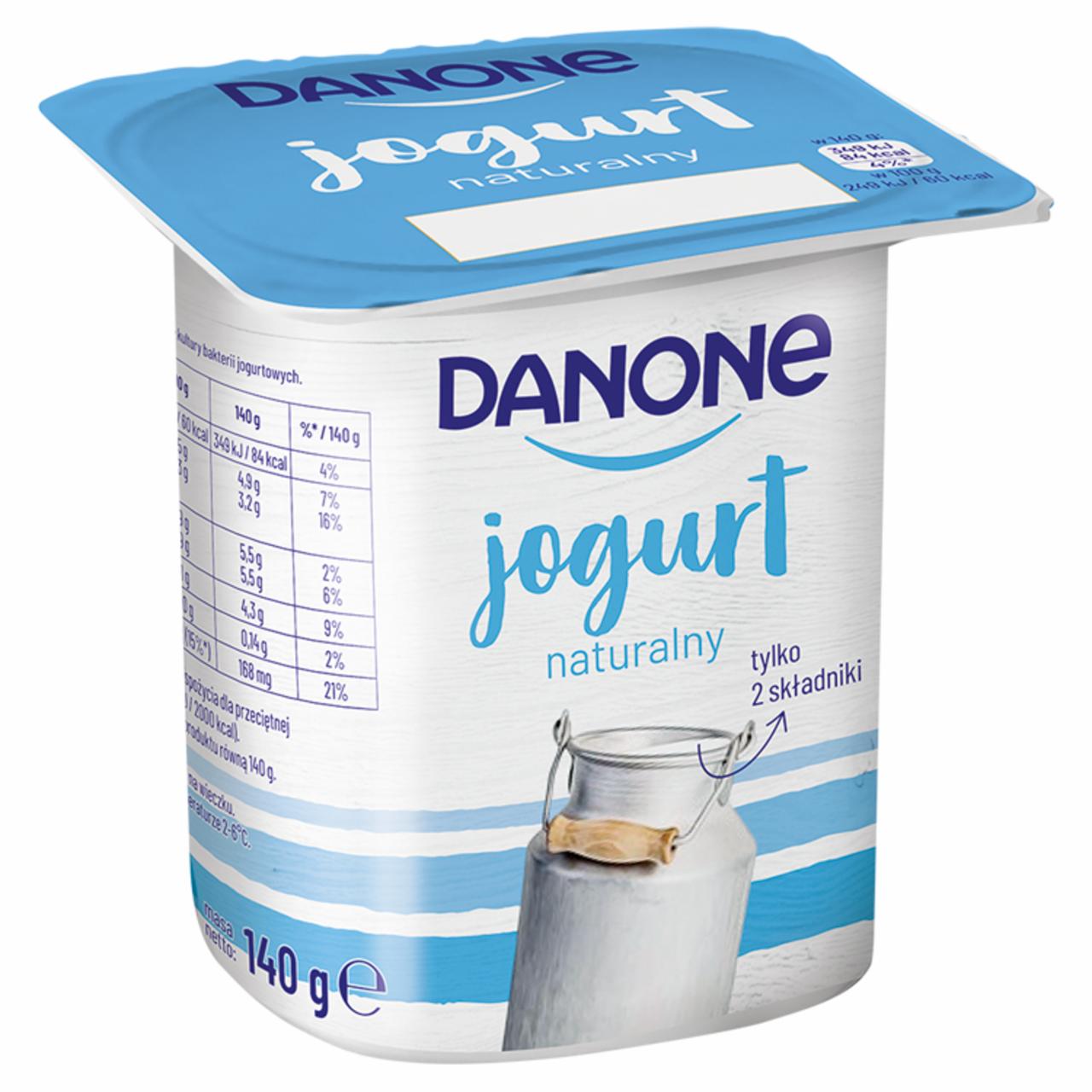 Zdjęcia - Danone Jogurt naturalny 140 g