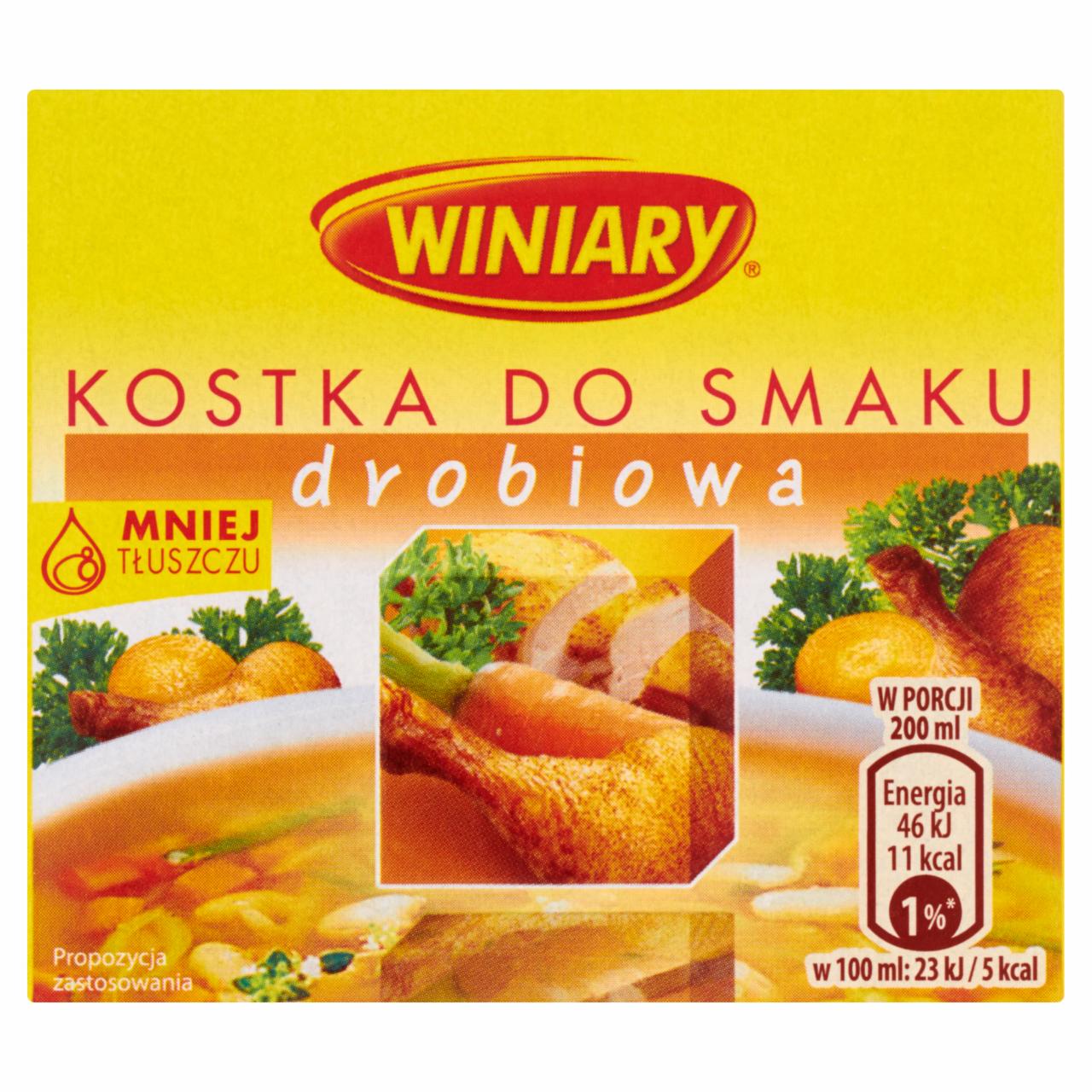 Zdjęcia - Winiary Kostka do smaku drobiowa 60 g (6 kostek)