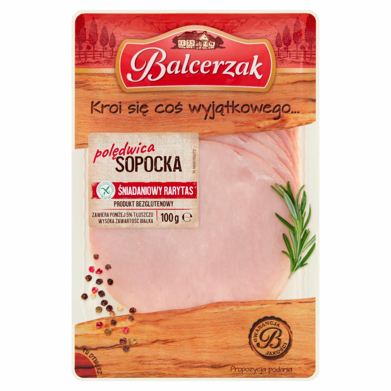 Zdjęcia - Balcerzak Polędwica sopocka 100 g