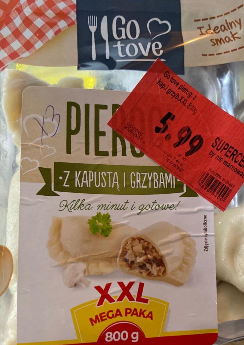 Zdjęcia - Pierogi z kapustą i grzybami Gotove