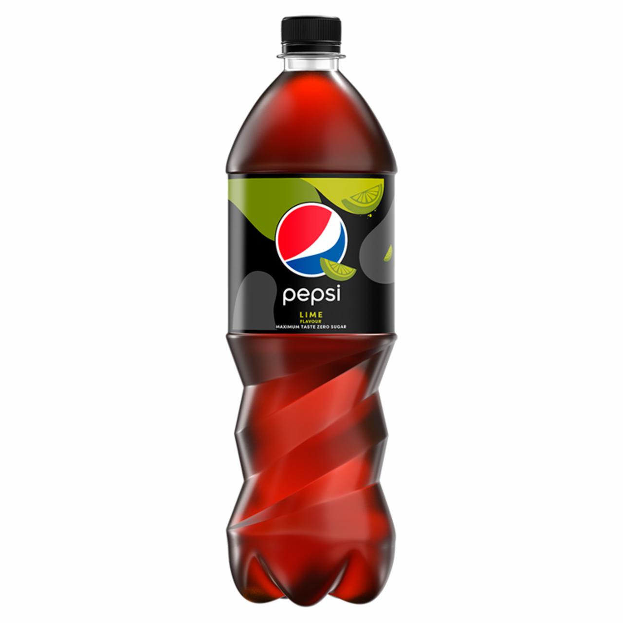 Zdjęcia - Pepsi Lime Napój gazowany 1 l