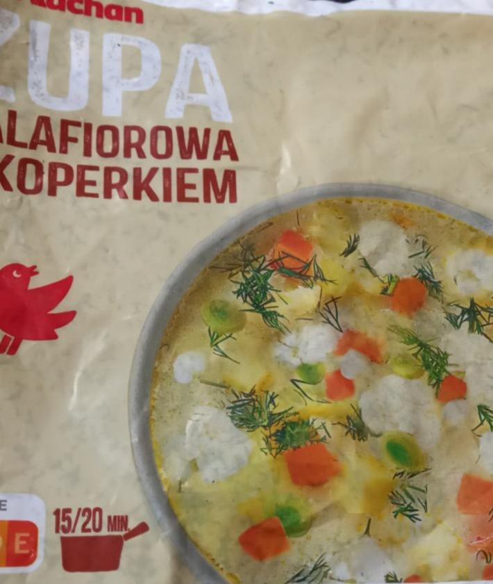 Zdjęcia - zupa kalafiorowa z koperkiem Auchan