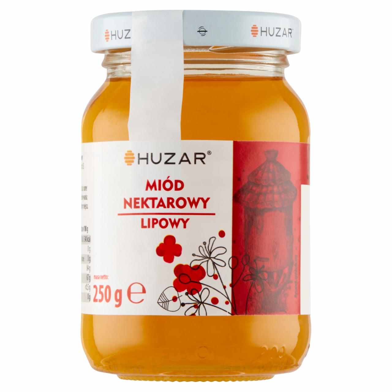 Zdjęcia - Huzar Miód nektarowy lipowy 250 g