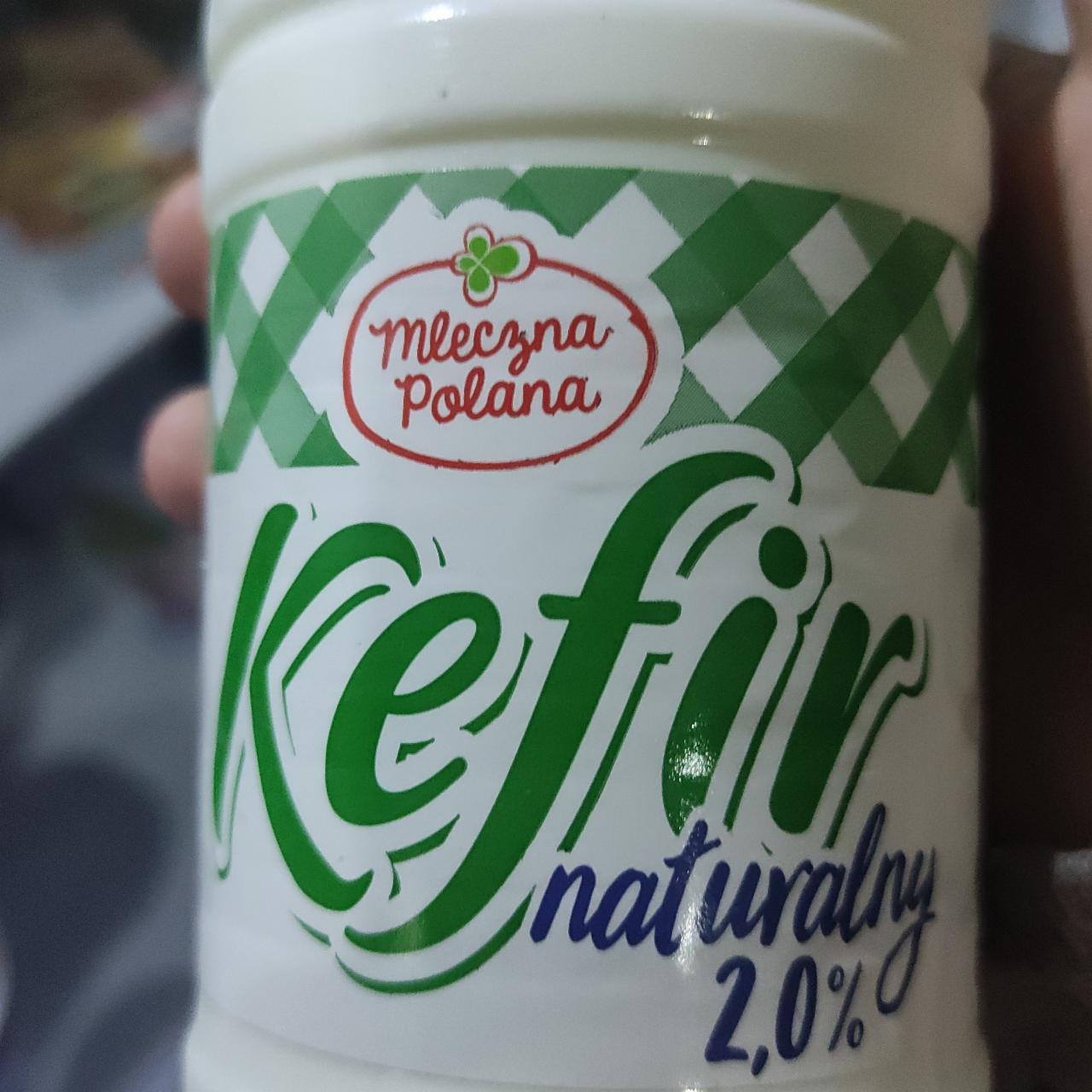 Zdjęcia - Kefir naturalny 2% mleczna polana