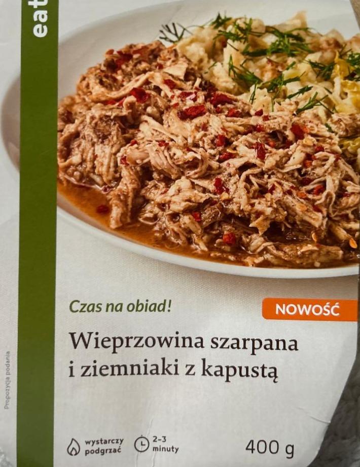 Zdjęcia - wieprzowina szarpana i ziemniaki z kapustą Eat me