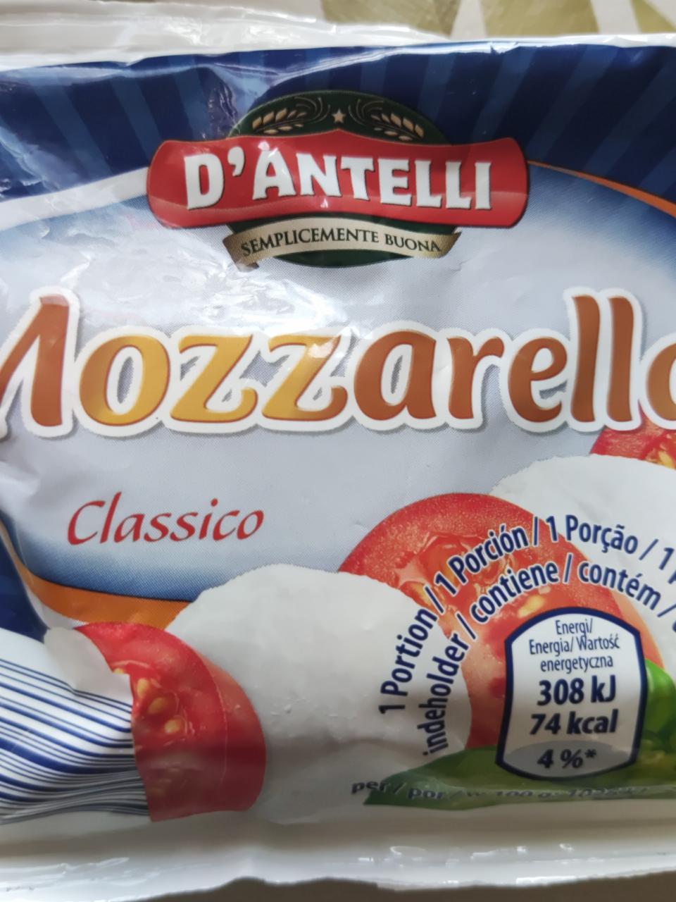 Zdjęcia - Mozzarella classico D'ANTELLI
