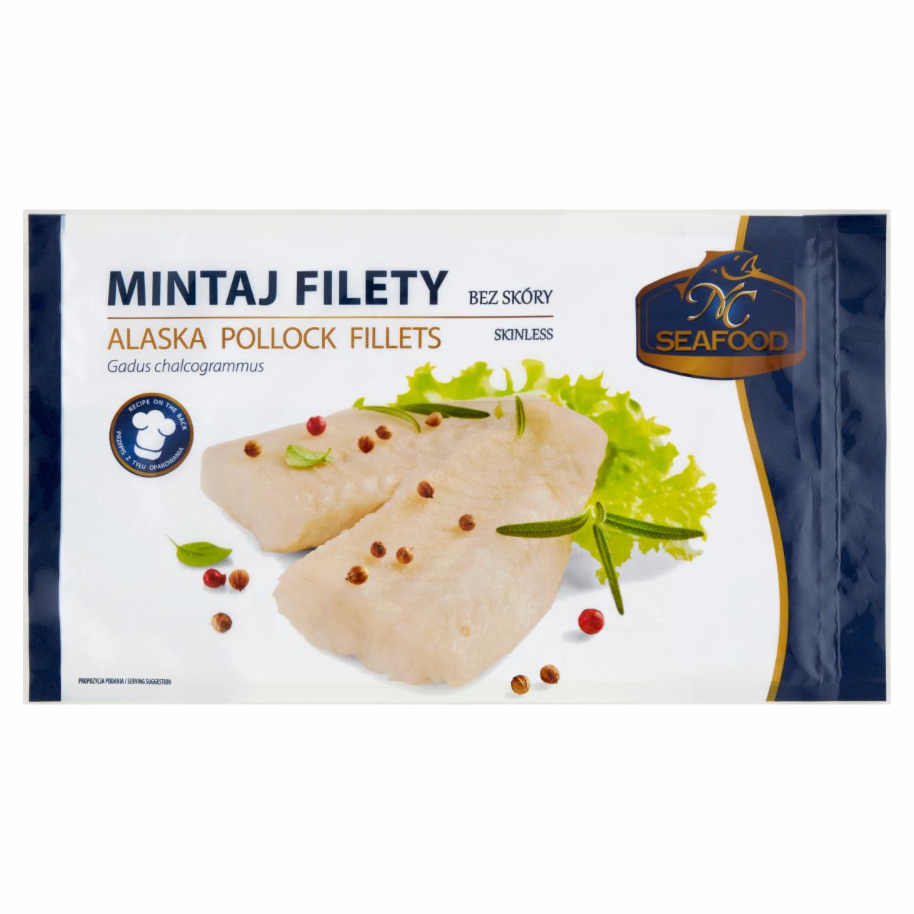 Zdjęcia - NC Seafood Mintaj filety bez skóry 800 g